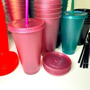 Reusable Plastic Tumbler- BRAND NEW